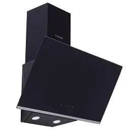 Витяжка декоративна похила Minola HVS 6232 BL/INOX 700 LED - мініатюра 3