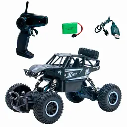 Автомобіль OFF-ROAD CRAWLER з р/к - ROCK SPORT (чорний, акум. 3,6V, метал. корпус, 1:20) - мініатюра 12