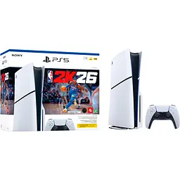 Ігрова консоль Sony PlayStation 5 Slim 1TB + NBA 2K26 (EN) Bundle (711719020134) [147318] - мініатюра 1