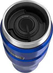 Термокружка без ручки Thermos 0.47 л Stainless King Travel Metallic Blue (160027) - мініатюра 3