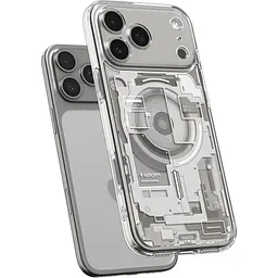 Чохол Spigen Ultra Hybrid Zero One with MagSafe для Apple iPhone 17 Pro Max Natural Titanium (ACS10288) [152025] - мініатюра 6
