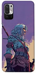 TPU чохол Demsky The witcher ciri для Xiaomi Redmi Note 10 5G