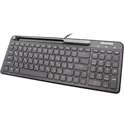 Клавіатура Maxxter KB-01B-UA USB Black (KB-01B-UA) - мініатюра 2