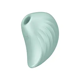 Вакуумний кліторальний вібратор Satisfyer Pearl Diver Mint салатовий - мініатюра 3
