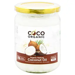 Олія кокосова Coco Organic Coconut Oil Refined рафінована 500 мл