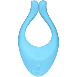 Вібратор для пар Satisfyer Endless Love 3 мотора багатофункціональний Синій - мініатюра 4