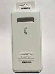 Чохол протиударний Official LED Cover EF-KG975CWEGRU для Samsung Galaxy S10 Plus (6.4") White - мініатюра 7