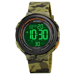 Наручний годинник Skmei 1841 Camo Green, 1841CMGN (18453) - мініатюра 3