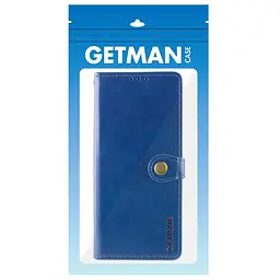 Шкіряний чохол-книжка GETMAN Gallant (PU) для Motorola Moto G86 5G Синій - мініатюра 3