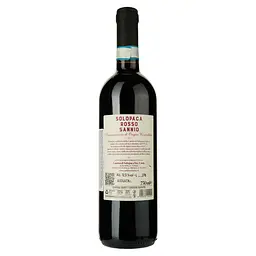 Вино Solopaca Rosso Sannio D.O.P. червоне сухе 0.75 л - мініатюра 2