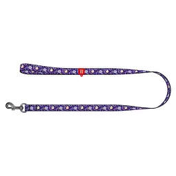 Повідець для собак нейлоновий Waudog Nylon малюнок Рік та Морті 2 M Ш 20 мм Дл 122 cм - мініатюра 2