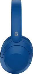 Навушники бездротові Defender FreeMotion B490 bluetooth стерео гарнітура + USB-C + 3.5 синя (63491) - мініатюра 6