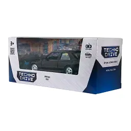 Масштабна модель автомобіля TechnoDrive BMW M3 1987 (чорний) (250395U) - мініатюра 4