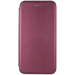 Чохол книжка Samsung Galaxy A55 еко-шкіра Premium Case для смартфона Бордовий - мініатюра 4
