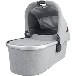Прогулянкова коляска Uppababy Cruz V2 - GWEN + люлька Uppababy Carrycot-Stella Grey Brushed Melange Silver Frame - мініатюра 5