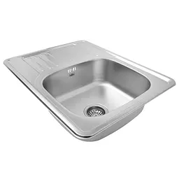 Кухонна мийка Kroner KRP Satin-6350 (0,8 мм) CV022779, Satin - мініатюра 3