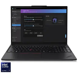 Ноутбук Lenovo ThinkPad T16 Gen 3 з процесором Intel Core Ultra 7 155U pana la 4.8 GHz, 16", WUXGA, IPS, 32GB DDR5, 1TB SSD, Intel графікою, Windows 11 Pro, чорний, 3Y Premier Support