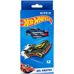 Пастель масл. "Kite" №HW24-071 Hot Wheels 12кольор. - мініатюра 1