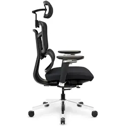 Офісне крісло Mealux S4 Air Fabric Black (HF-S4 F/B) - миниатюра 6