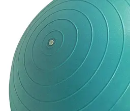 М'яч для фітнесу (фітбол) напівмасажний PowerPlay 4003 Ø65 cm Gymball Зелений + помпа (PP_4003_65_Green) - мініатюра 3