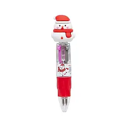 Дитяча кулькова міні ручка Новий рік 881-4(Red)