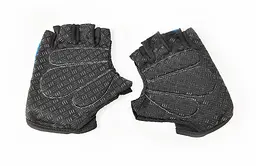Велорукавиці West Biking з короткими пальцями ХL Black-Blue (G0001093) - мініатюра 2