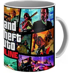 Кухоль GeekLand GTA Постер GT.02.01 330 мл чорний - мініатюра 2