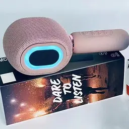 Караоке Мікрофон-колонка KMC500 Pink - мініатюра 4