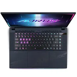 Ноутбук GIGABYTE 16 AORUS MASTER BZH QHD OLED 240Гц/Intel ARL HX Ultra9/32GB/2TB SSD/NVIDIA RTX 5090 24GB/W11P/Black (AORUS_16BZHC6UAE65SP) - мініатюра 4