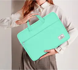 Сумка для ноутбука WiWU Vivi Laptop Handbag 14" Green [6936686411127] [101620] - мініатюра 2