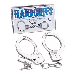 Металеві наручники Seven Creations Hand Cuffs сріблястий - мініатюра 2