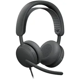 Навушники Logitech Zone Wired 2 for Business USB Graphite TEAMS version (981-001615)