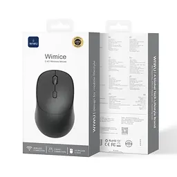 Маніпулятор миша бездротова WIWU 2.4G Wireless Mouse WM112 Black - мініатюра 7