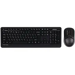 Комплект (клавіатура, миша) бездротовий A4Tech FG1012 Black (FG1012 (Black))
