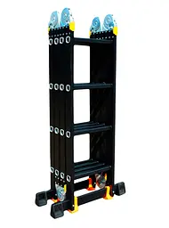 Драбина-трансформер GTM KMP404A 4*4 алюмінієва, 4.6 м (39136) - мініатюра 2