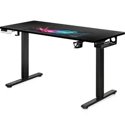 Комп'ютерний стіл Mealux PowerDesk Duo Black (EVO-242 Duo B/B)