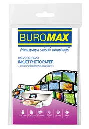 Фотопапір глянцевий, 10x15 см, 230 г/м², 20 аркушів