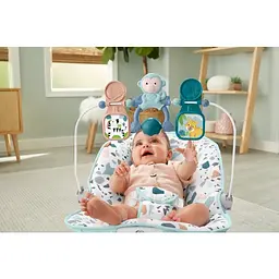 Масажне крісло-гойдалка Fisher-Price Веселі друзі (GWD38) - мініатюра 7