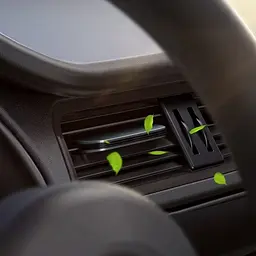 Автомобільний освіжувач повітря Baseus Metal Paddle car air freshener чорний (SUXUN-BP01) - мініатюра 4