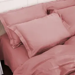 Простирадло на гумці MirSon Tencel №02 Pink 140х190 см (2200009368875) - мініатюра 2