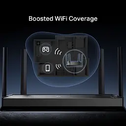 Роутер беспроводной Wi-Fi - TP-Link Archer BE220 черный - миниатюра 6