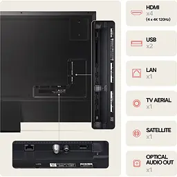 Телевізор LG AI 85 86` QNED Ultra HD 4K (86QNED91T6A) UA [128123] - мініатюра 8