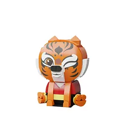 Конструктор Pantasy Kung Fu Panda Серія Сидячий малюк - Тигриця (99125) - мініатюра 2