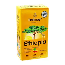 Кава мелена Dallmayr Ethiopia 100% Арабіка 500г.