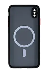 Магнітний чохол XON PhoneCase Magnetic для iPhone XS Max (PCMA1110300B 9649) Чорний - мініатюра 3