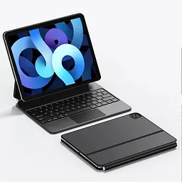 Чохол клавіатура з підсвічуванням для iPad Air/Pro 13 2024/2025 чорний - мініатюра 8