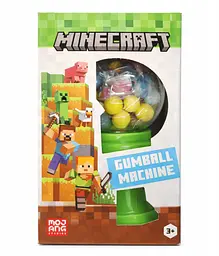 Диспенсер Minecraft Gumball Candy Machine 100г