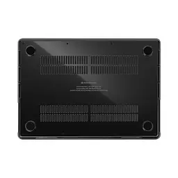 Чохол-накладка для MacBook Air 15,3 M5/M4/M3/M2, сірий, Crystal, полікарбонат (PC), захисний, прозорий, захист від подряпин і пошкоджень, вентиляція, доступ до портів, протиковзкі ніжки, для макбука, ArmorStandart (ARM79443) - мініатюра 2