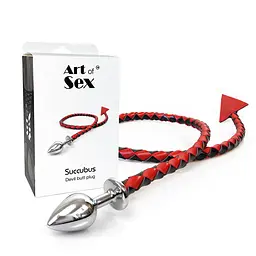 Металева анальна пробка Art Of Sex Succubus – розмір M - мініатюра 4