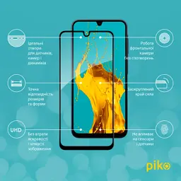 Скло захисне Piko Full Glue Samsung A16 Black (1283126598609) - миниатюра 2
